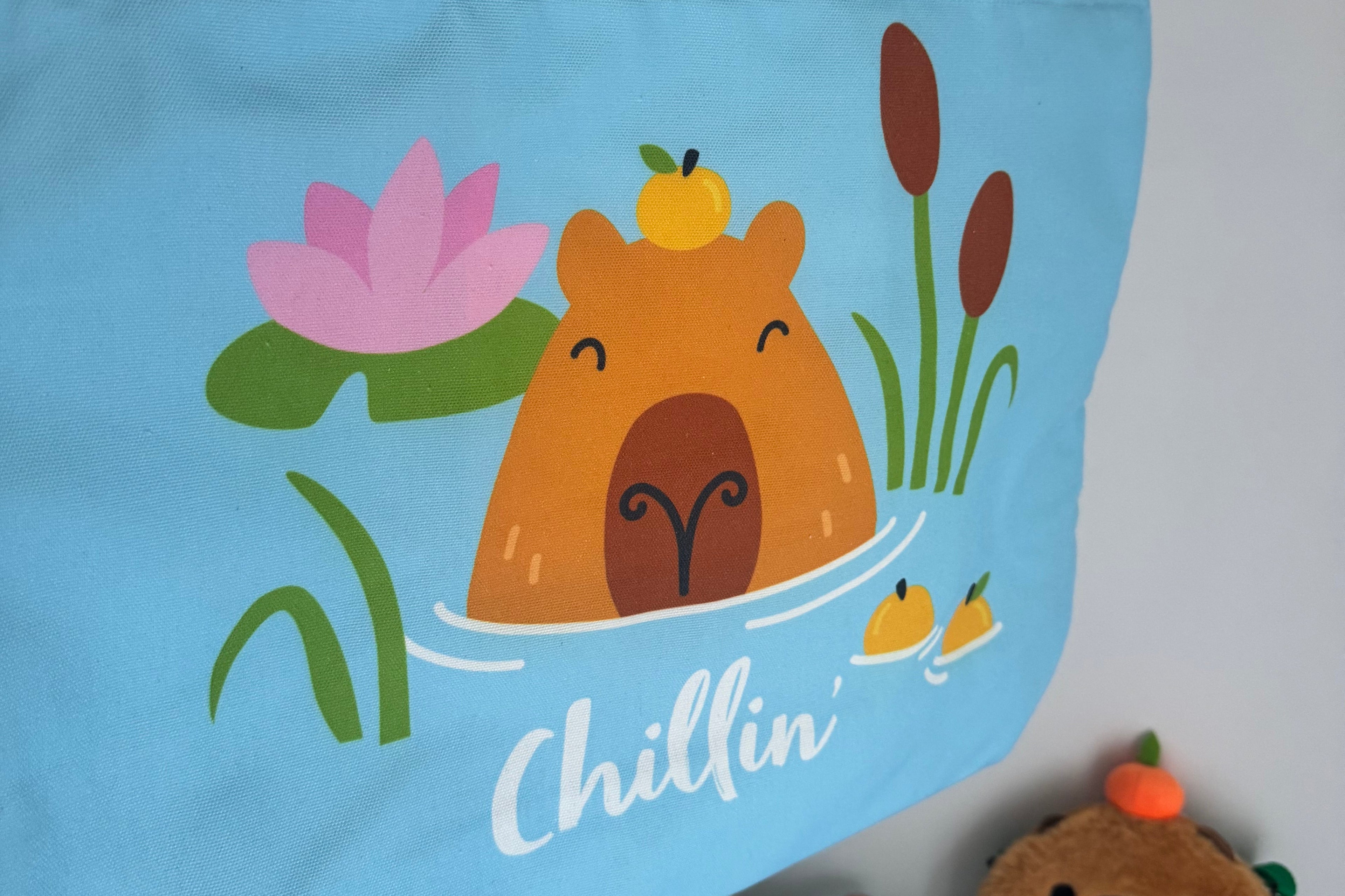 Sac de plage/piscine capybara